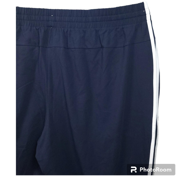 Adidas Women’s Essentials Warm-Up Tapered 3-Stripes Pants H07862 Size 4XL Blue - Picture 10 of 11